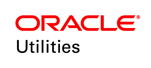 oracle utilities logo - red "oracle" above black "utilities"