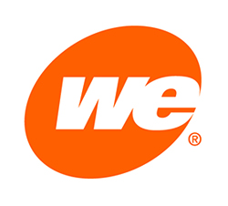 WE Energies Logo Orange Oval