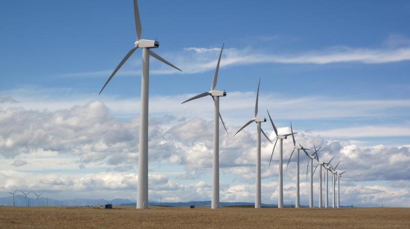 wind turbines