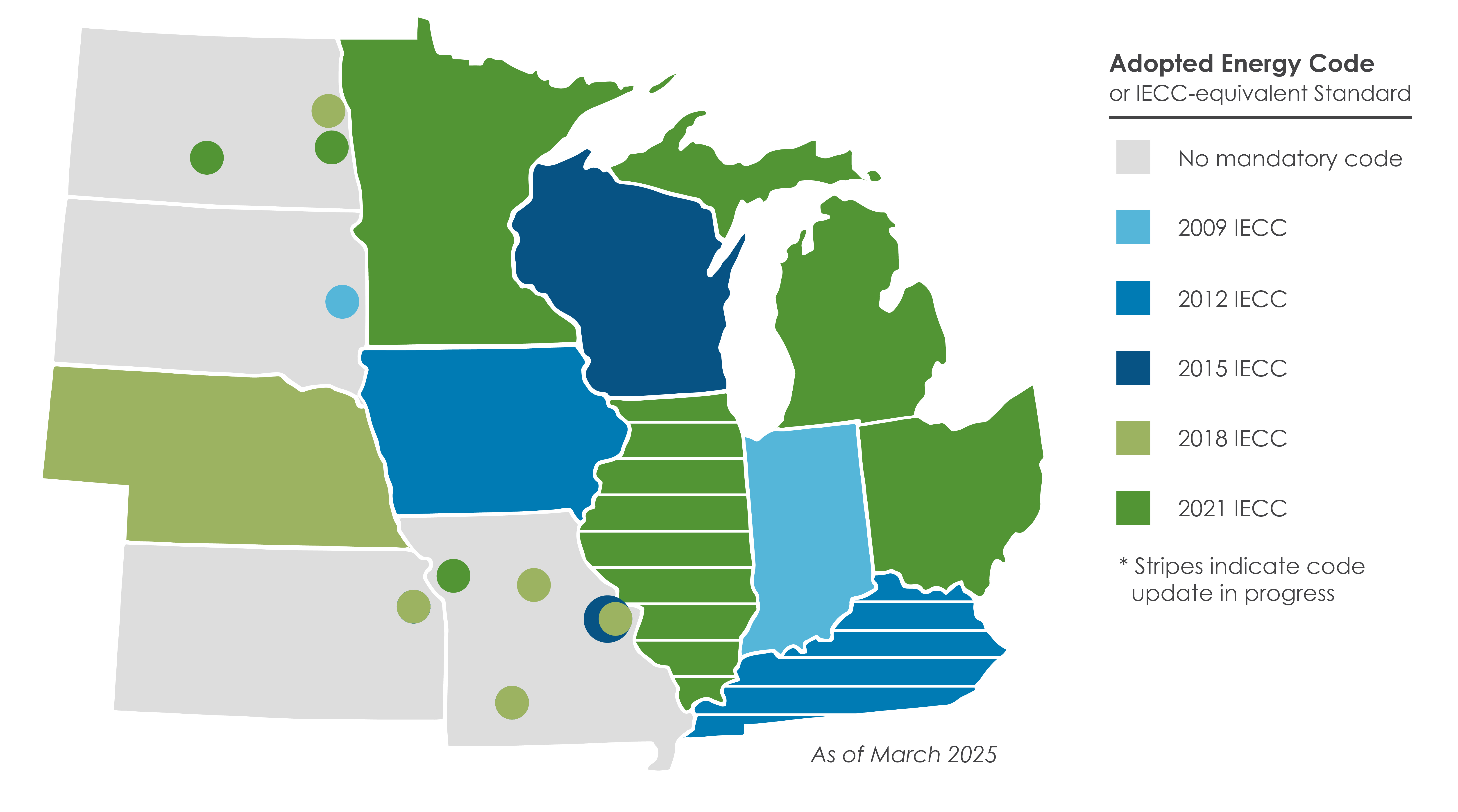 commercial codes map
