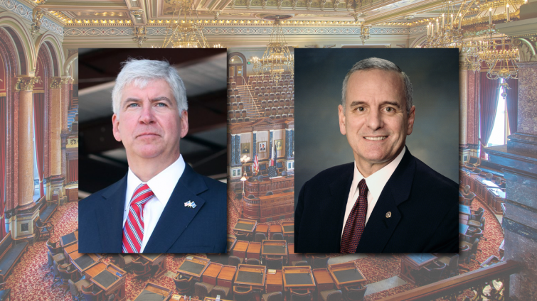 rick snyder and mark dayton