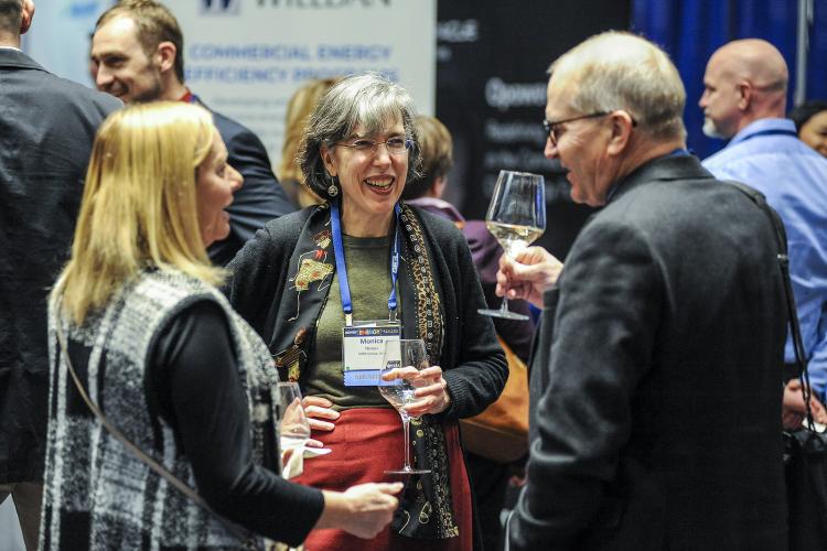 MEEA conference reception