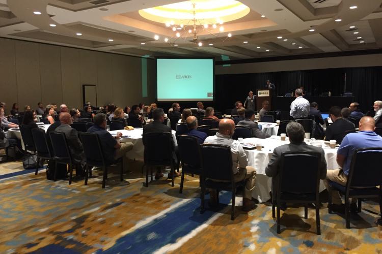 MEEA members in a conference room at the Louisville Marriott 