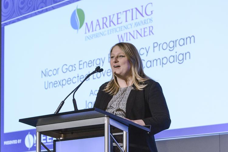 Marketing Award acceptance speech