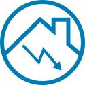 house with arrow down (code savings)